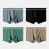 Ropa Interior de Algodón Puro para Hombre, Calzoncillos tipo Boxer Antibacterianos de Cordyceps de Rayón en la Entrepierna, Calzoncillos tipo Boxer de Algodón Transpirables y Amigables con la Piel Fabricante Venta al por Mayor