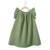 Venta directa de fábrica de ropa infantil transfronteriza, vestido de estilo extranjero, linda falda sin mangas de color sólido para niños, falda de princesa coreana para niños, venta al por mayor