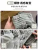 Pantalones jogger grises y ligeros para mujer, estilo fino de verano, pantalones de yoga petite de nueve puntos, pantalones holgados casuales de cintura alta estilo linterna