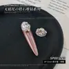 Decorações para unhas com strass em formato de ovo de pombo cúbico de zircônia sem fundo, deslumbrantes esferas de strass em formato de coração e quadrado com efeito de açúcar gelado para nail art