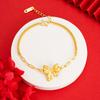 Moda arco colar feminino brincos orquídea anel borboleta pulseira doce all-match pequeno livro vermelho mesmo estilo fornecimento