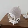 Gorrito súper lindo para bebé de Instagram, gorro tejido para niños pequeños de 1 a 3 años, gorro de punto para niños que cubre las orejas para otoño e invierno