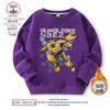 Suéteres de Dibujos Animados de Abejorro para Niños Otoño e Invierno 2025 Nuevos Suéteres Bonitos de Estilo Coreano Casual Camisetas Básicas