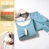 Venta al por mayor del fabricante Set de Ropa Interior Térmica Sin Costuras Otoño e Invierno para Hombres y Mujeres, Camisetas y Pantalones Térmicos Espesados de Felpa Cepillada por Ambos Lados