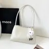 Moda Estilo Coreano Bolso de Axila para Mujer Simple Temperamento Bolso Tote para Viajes Cotidianos Bolso de Hombro Versátil de Moda