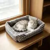 Cama para perro apta para todas las estaciones, cama para gato, cama de invierno para perro, cálida en invierno, colchón para perros pequeños y grandes, accesorios para mascotas