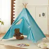 Tenda Indoor Infantil Transfronteiriça Casa Indiana Castelo de Princesa para Exterior Brinquedo Casa de Jogo