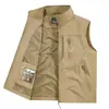 Chaleco Chaqueta para Hombre Otoño e Invierno Casual para Hombre al Aire Libre Pesca Chaleco de Bolsillo de Lana Polar Chaleco de Lana Polar Ropa de Abrigo para Hombre
