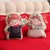 Un Par de Muñecas de Cama con Símbolos de Boda, Cojines de Boda, Muñecos Decorativos para Habitación de Boda, Adornos de Regalo para Recién Casados, Artículos de Boda