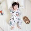 Mameluco de verano sin huesos Clase A de fibra de bambú para bebé de manga larga ropa para recién nacido para bebés niños y niñas ropa para aire acondicionado pijamas