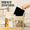Bolsa de Tecido Pendurada na Cabeceira do Dormitório Cesta Rack de Armazenamento para Cama de Estudante Bolsa Pendurada na Cabeceira Cama Superior Nova Cesta de Armazenamento Bolsa para Celular
