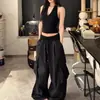 Atuendo de chica hot estilo coreano: un conjunto completo de vestido tipo camisola y falda corta, nueva colección de verano 2026