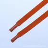Corda Plana Revestida de Silicone de Nylon Imitação 1cm, Cordão Colorido Casual para Cintura, Cordão de Capuz, Em Estoque