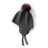 Gorro de Punto de Cachemira 2025 Otoño e Invierno Nuevo para Mujer, Universal, de Moda, Versátil, Casual, Cálido, Protección para Orejas y Frío
