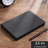 Cuaderno de banda A5 de piel de oveja para empresa, se puede imprimir logo, cuero suave de alta calidad, diario exquisito, libro para conferencias de trabajo