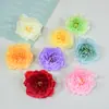 Tocado de horquillas de flor de simulación con flor sombrero de flor artificial accesorios decorativos de flor arreglo floral de boda flores de seda Belleza Nacional pequeñas flores de peonía
