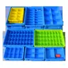Caja de Logística de la UE Caja de Tornillos de Plástico Caja de Almacenamiento de Herramientas Caja Rectangular con Múltiples Compartimentos Caja Volteable Engrosada