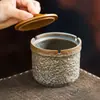 Cenicero Xingyun del fabricante para uso doméstico en la sala de estar, con tapa, elegante y de alta gama, un cenicero premium para cigarros