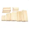 Palito de Laranja para Manicure Individual, Disponível em Todos os Comprimentos e Tamanhos, Ponta Multifuncional Afiada e Plana, Palito de Madeira para Beleza, Palito de Madeira de Faia