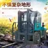 Montacargas Todoterreno, Tracción en las Cuatro Ruedas, Montacargas Diésel Totalmente Automático de 3 Toneladas, Montacargas de Ingeniería Diésel con Tracción en las Cuatro Ruedas Tipo Carga
