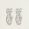 Pendientes Europeos y Americanos Transfronterizos de Moda Nueva Línea Circular Estilo Exagerado, Accesorios Personalizados para Mujer, Venta al por Mayor de Fabricantes