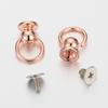 Cobre con anillo Heshang cabeza clavo de pezón anillo giratorio carcasa de teléfono móvil oreja de muñeca colgante clavo decorativo accesorios de joyería diy