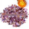 Natural Roxo Amarelo Cristal Super Sete Cristal Cascalho Aurora 23 Roxo Titânio Cristal Cristal Decoração Mural Bonsai Peixe Jar Pedra