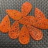 Brincos de Gancho Vazados Philippe Vermelho Esmeralda Flor Riqueza Joias diy Brincos Antigos Acessórios de Joias Jade