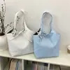 Bolsa de Tela con Patrón de Cielo Estrellado Estilo Coreano Verano 2026 Estilo Perezoso para Mujer Bolsa de Hombro Tote Grande de Gran Capacidad Versátil para el Día a Día Casual