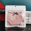 Bolsa de empaque para calcetines de niños ropa interior ropa interior máscara bolsa con cierre hermético calcetines de bebé medias bolsa transparente bolsa para ropa interior