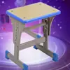 Fabricante Mesa e Cadeira Elevatória para Estudante Mesa e Cadeira para Estudante Cadeira de Treinamento Banco Escolar Coluna Única Banco Quadrado Pequeno