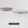 Juego de Sofá de Teca para Exteriores Patio de Villa Silla de Mimbre Impermeable para Exteriores Diseñador Muebles de Madera Maciza para Jardín
