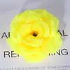 8CM Cabeza de Rosa Venta al por Mayor Diseño de Pared de Flores para Boda Arreglo Floral Verde Halloween Tocado Flor de Tela de Seda Rosa