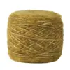 Cebola dourada, lã maohair, bola de lã tecida à mão 50g fio banhado a ouro, seda brilhante tecida à mão, bola de lã média e grossa