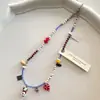 Serie de dopamina de verano ~ collar de color divertido accesorios dulces y frescos para mujer cadena para la clavícula senior de nicho ins coreano