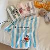 Nuevo Crayon Pequeño Toalla de Baño Nueva Dibujo Animado Bordado Hogareño Toalla de Coral Fleece Gorro Secador de Cabello Dormitorio Estudiantil Toalla Limpiadora Facial