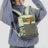 Mochila externa à prova d'água e resistente ao desgaste, moderna e casual, mochila de caminhada de grande capacidade, mochila escolar leve para estudantes, alto valor estético