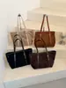 Bolsa grande, estilo vintage e descontraído - Nova bolsa de ombro da moda 2026 para o dia a dia e trabalho das mulheres, perfeita para sair e ir para o trabalho