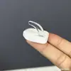 Adesivo acrílico transparente sem rastros, gancho adesivo de plástico forte, gancho de banheiro, adesivo sem perfuração, pequeno gancho de chifre de boi