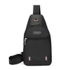 Bolso de Pecho Impermeable y Resistente al Desgaste para Hombre Modelo Nuevo 2026 Tela Oxford Mochila Pequeña de un Solo Hombro Cruzada Bolso Cruzado de Tres Capas de Gran Capacidad