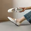 Estilo Nuevo Primavera 2026~ Zapatos Planos Mary Jane de Correa Única para Mujer Estilo Francés Puntera Redonda Retro Cómodos