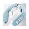 Masajeador Cervical Retráctil Portátil Carga en Casa Masajeador de Cuello con Pulsos Masajeador Eléctrico de Cuerpo Completo Compresa Caliente Protector de Cuello