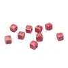 Cuentas Sueltas Cuadradas de Cerámica Multicolor para Manualidades DIY, Suministro para Puesto de Accesorios Irregulares, Materiales para Joyería Vintage
