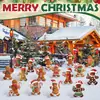 Letrero de Hombre de Jengibre Navideño para Jardín, Letrero Decorativo para Exteriores de Hombre de Jengibre, Letrero Impreso en UV de Alta Definición