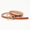 Cinturón fino de estilo coreano para mujer, moderno y elegante, con lazo decorativo que combina con todo, ideal para vestir.
