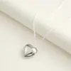 Joyería Transfronteriza Europea y Americana Dulce Cool Exagerado Collar con Colgante en Forma de Corazón Simple Largo Franela Cera Borla Collar para Mujer