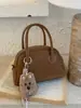 Bolso Boston Retro de Gama Alta 2025 Nuevo Otoño e Invierno Versátil Bolso Cruzado Súper Moderno Elegante Bolso de Mano