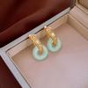 Pendientes de borlas de aguja de plata con esmalte chino, nuevos, estilo nacional, con sentido avanzado, estilo corte de nicho, venta al por mayor para mujeres.