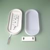 Lâmpada de Parede Simples à Prova d'Água LED Kit com Carcaça de Plástico Cobertura de Lâmpada de Parede com Sensor de Corpo Humano Luminárias de Parede de Fábrica