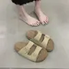 Sandalias de playa de verano retro para mujer con suelas suaves, estilo Birkenstock antideslizantes 2026, nuevas sandalias tipo chancla de suela gruesa